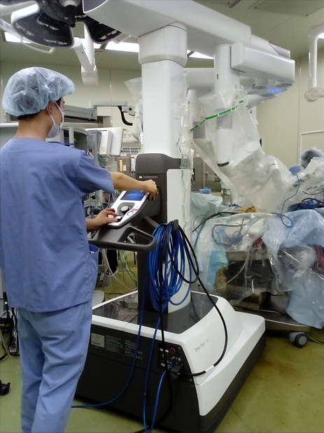 ダヴィンチ装置セッティング