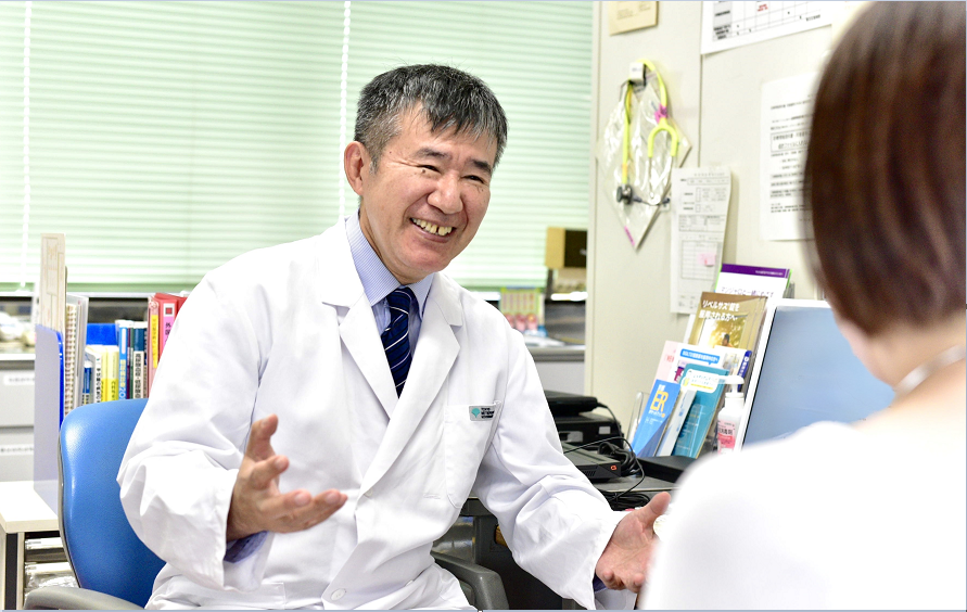 吉本部長診療風景