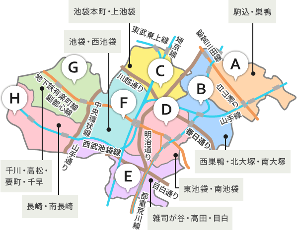 豊島区地図